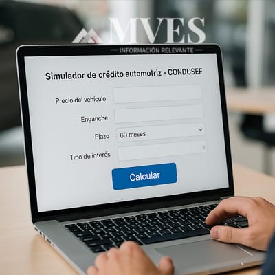 Simulador de Crédito Automotriz de la CONDUSEF